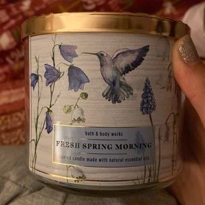 Bath and Body Works Fresh Spring Morning Candle